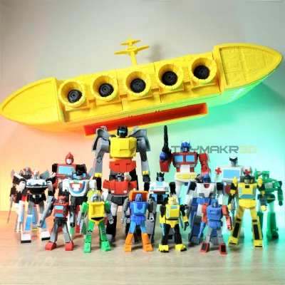 img-G1 Transformers The Ark Wall Deco & Storage