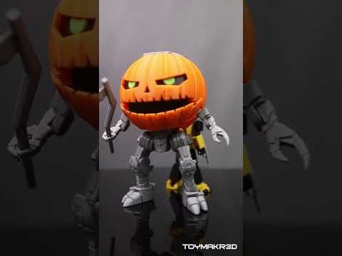 3D Printed Robo Pumpkin #halloween  #transformers #shorts