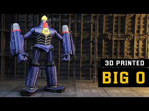 3D PRINTED CLASSIC BIG O ROBOT
