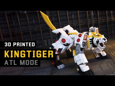 3D PRINTED KINGTIGER ALT MODE NON TRANSFORM