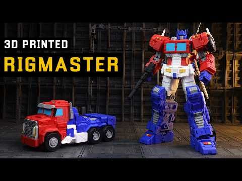 3D PRINTED TRANSFORMABLE RIGMASTER